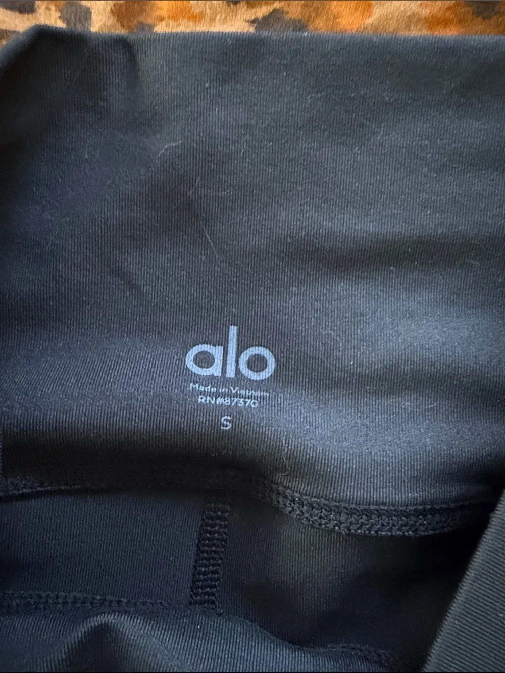 ALO Yoga Black High-Rise Bike Shorts